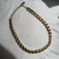 'Olympia' Gold Laurel Necklace