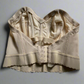 'Bella' Vintage Bustier Low Back Top (36C)