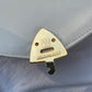 Vintage Sondra Roberts Tan Croc Embossed Patent Leather Bag
