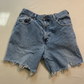 'Laurel' Reworked Vintage Denim Shorts (M)
