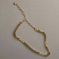 'Mira' Gold Round Chain Belt (S/M)