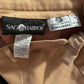 High-Waisted Virgin Wool Camel Pants (L)