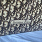 Vintage Dior Brown Trotter Print Cane Umbrella