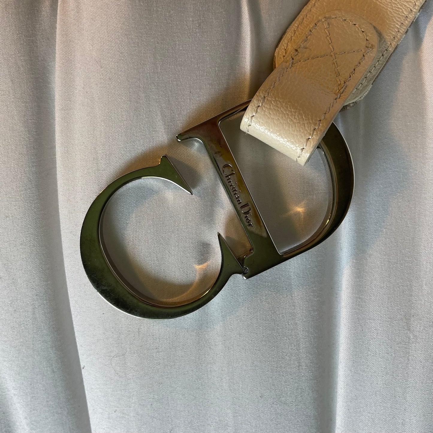 Christian Dior by John Galliano S/S 2005 Floral Trotter CD Belt
