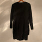 ‘Gabrielle’ Black & White 2-in-1 Cardigan Dress (M)