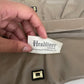 'Hila' Minimalist Taupe Clutch Bag