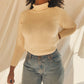 'Emerson' Classic Creme Turtleneck Knit Sweater (S-XL)
