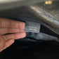 Authentic Vintage Gucci Bamboo Top Handle Black Leather Bag
