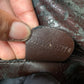 XL Vintage Gucci 2 Way Espresso Brown Leather Bag