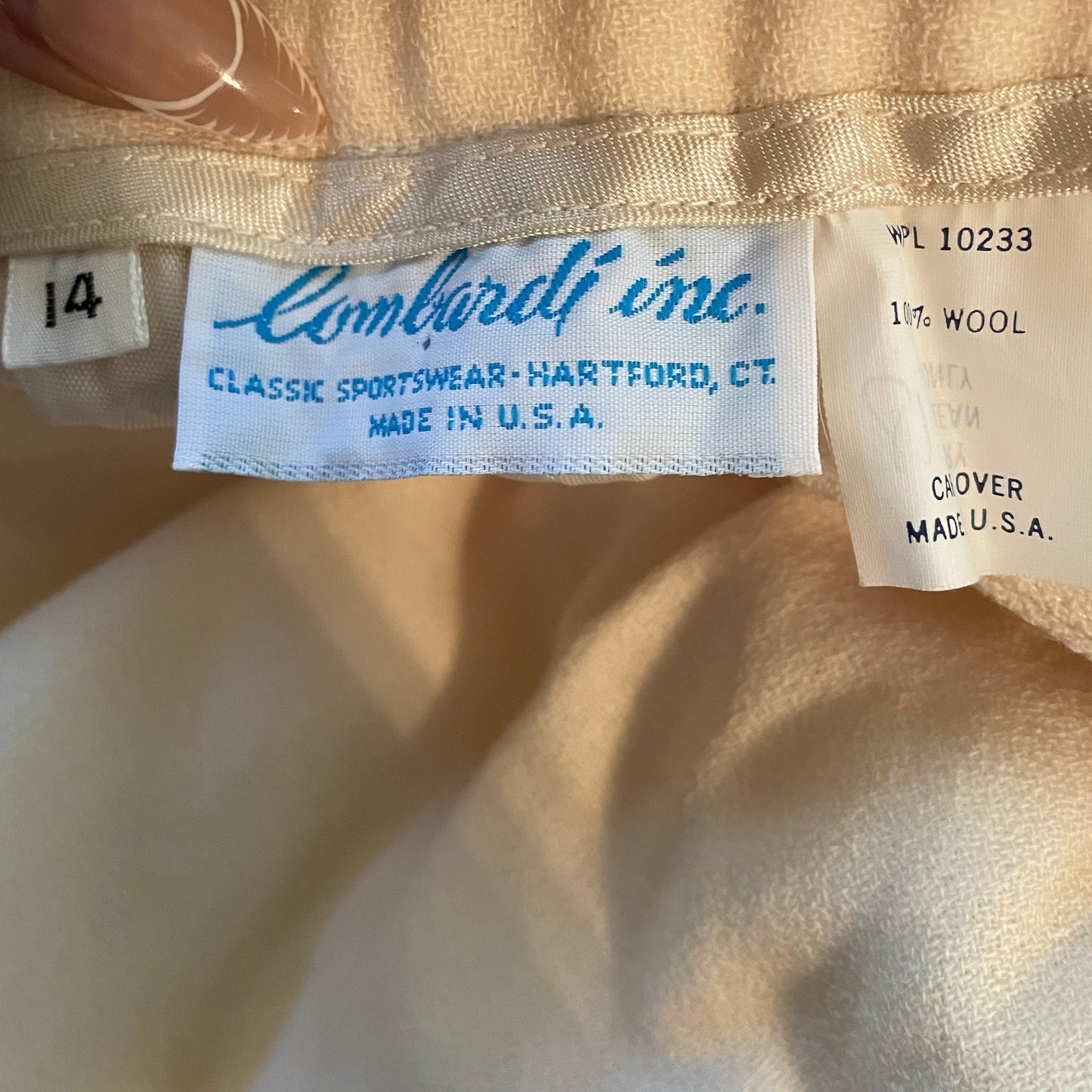 ‘Miami’ Creme Pantsuit (M/L)