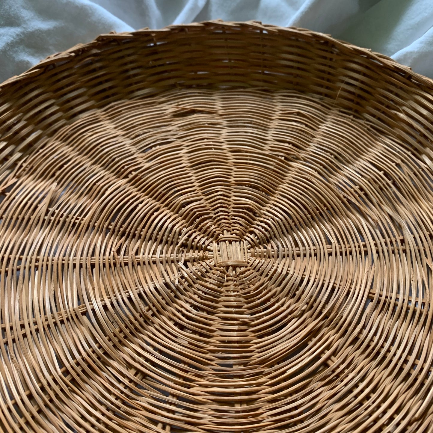 Rattan Catchall Tray + Plant Saucer - Shop Vanilla Vintage