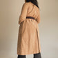 ‘Adelina’ Suede Maxi  Duster Jacket (L/XL)