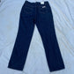 Vintage 70s Calvin Klein High-Waisted Dark Wash Straight Leg Jeans (12/14) (NWT)