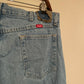 Mid-Rise Light Wash Vintage Boyfriend Wrangler Jeans (M/L)