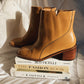Caramel Leather Ankle Boots (Sz. 6.5)