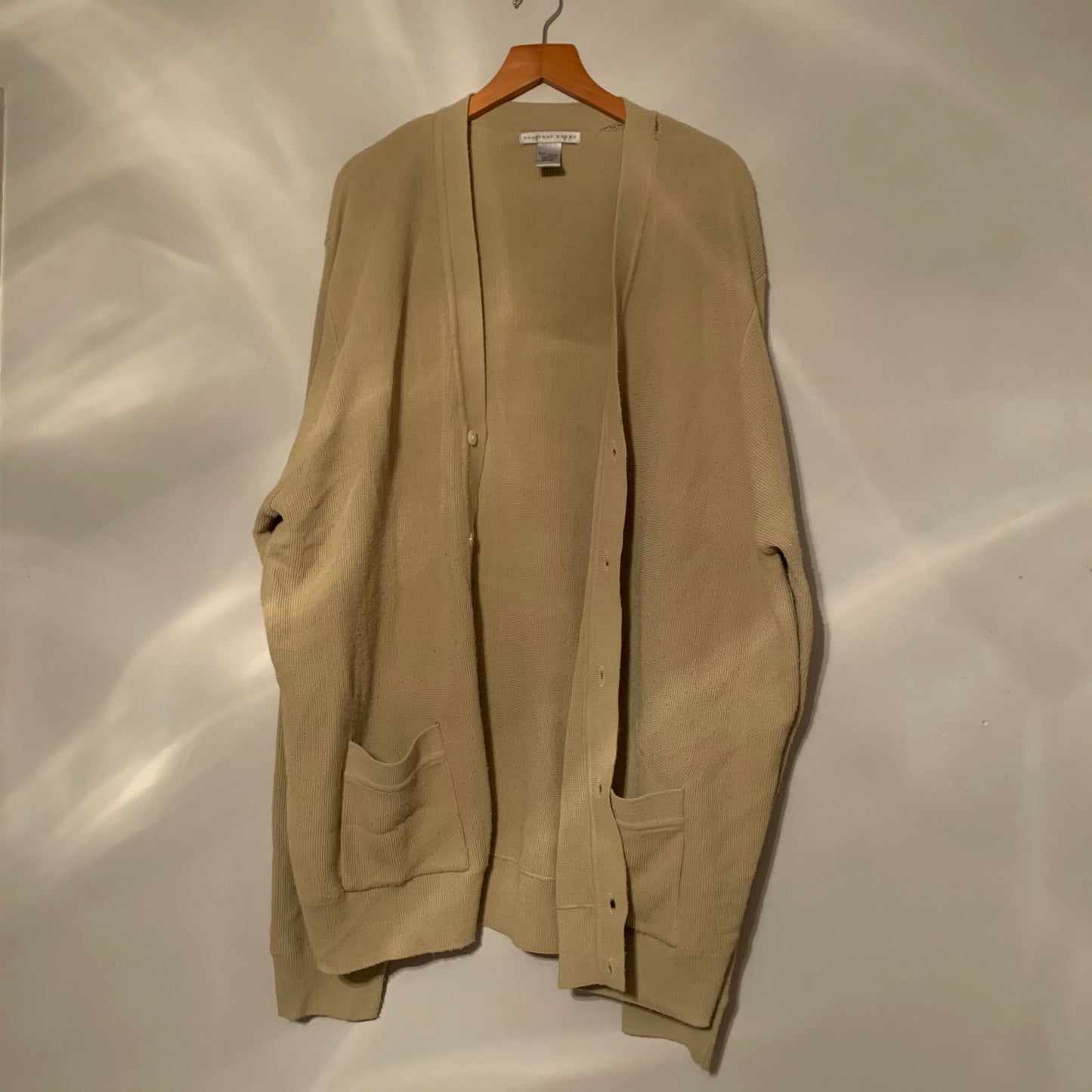 ‘Dawn’ Taupe Oversized Cardigan (One Size) (S-XXL)