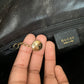 Authentic Vintage Gucci Bamboo Top Handle Black Leather Bag