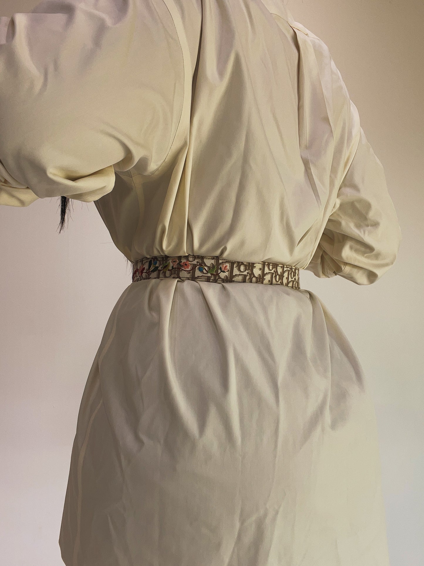 Christian Dior by John Galliano S/S 2005 Floral Trotter CD Belt