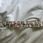 Christian Dior by John Galliano S/S 2005 Floral Trotter CD Belt