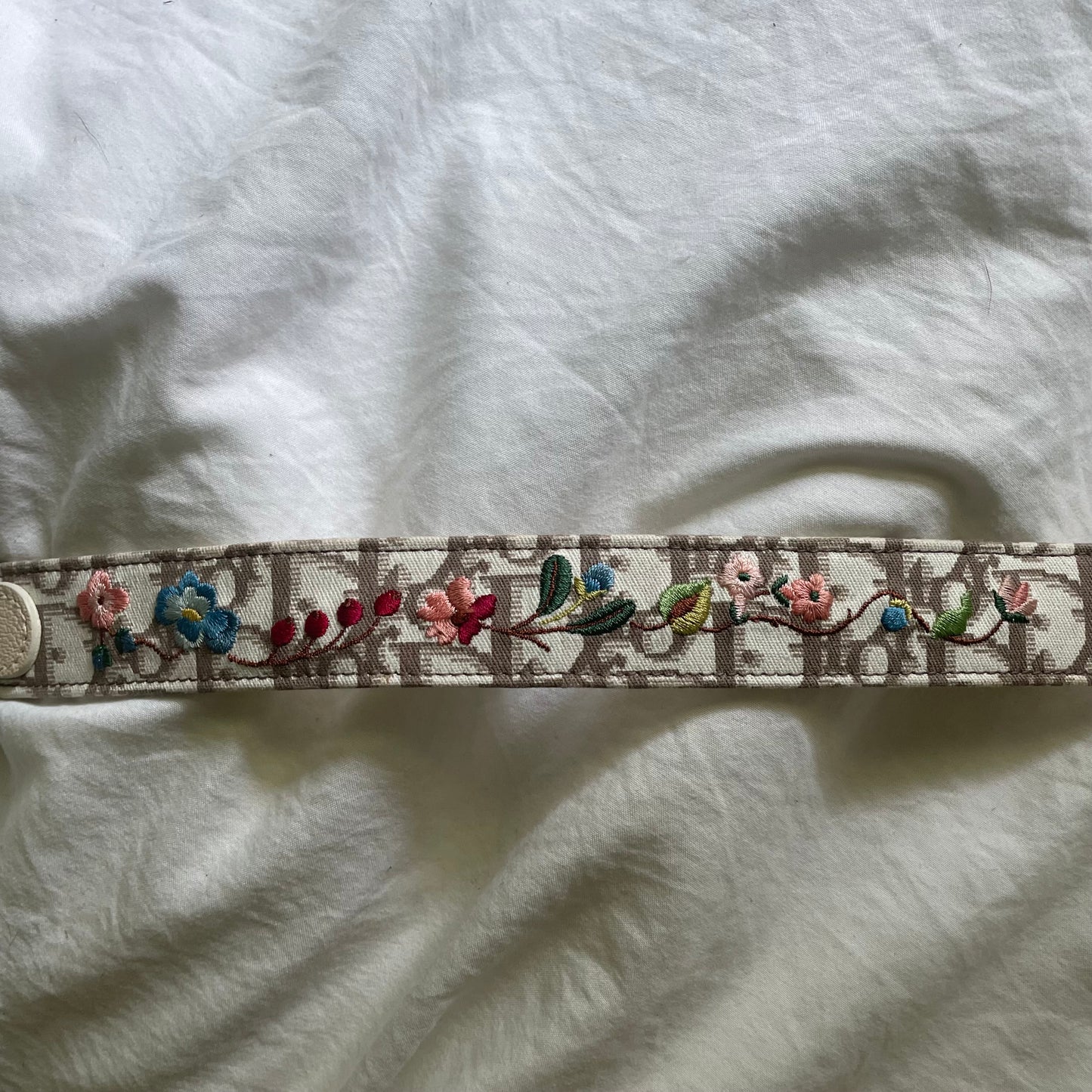 Christian Dior by John Galliano S/S 2005 Floral Trotter CD Belt